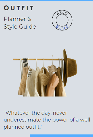 Arlo Blue Style Guide & Outfit Planner