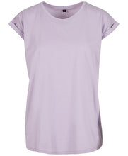 Lilac Extended Shoulder Tee