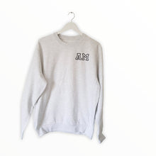 Varsity Monogram Sweatshirt - Ash Grey