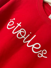 Etolies Graphic Print Sustainable Sweatshirt - Red