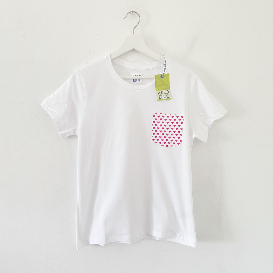 Love Hearts Pocket Patch Tee